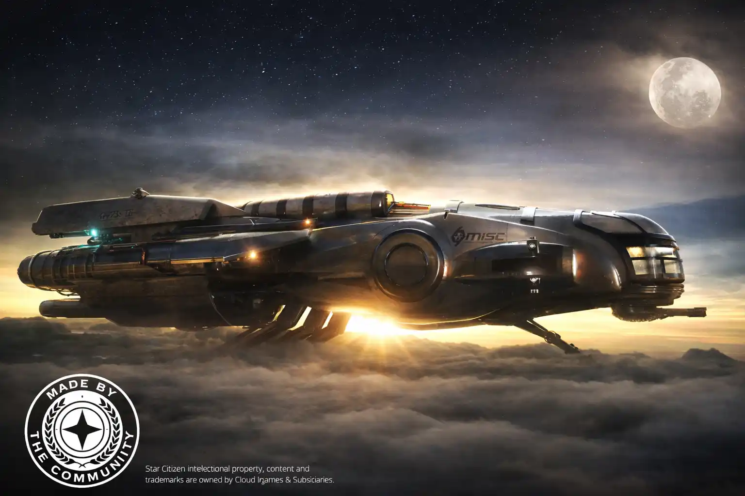 MISC Hull B – Star Citizen Cargo- und Hauling-Frachter