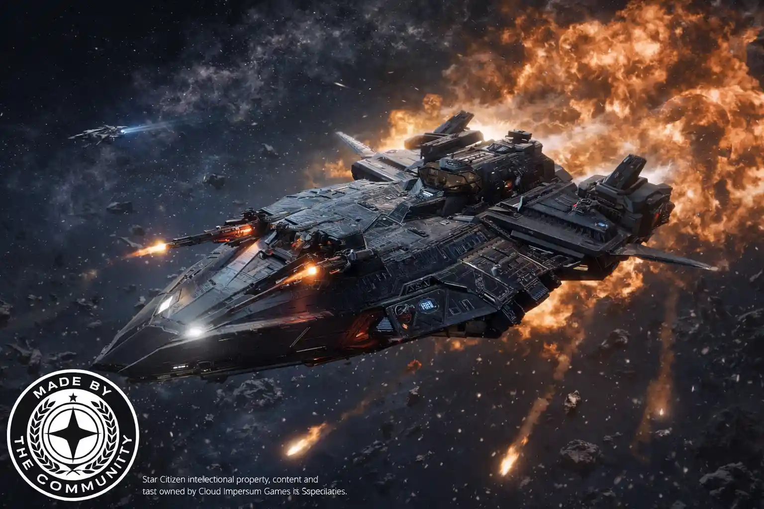 RSI Perseus – Star Citizen Gunship (Large)